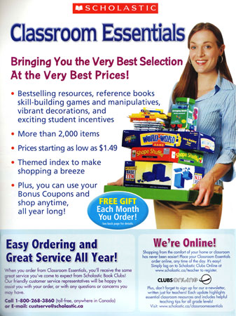 Classroom Essential Catalogue 2007, model shot