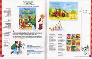 trade catalogue inside spread